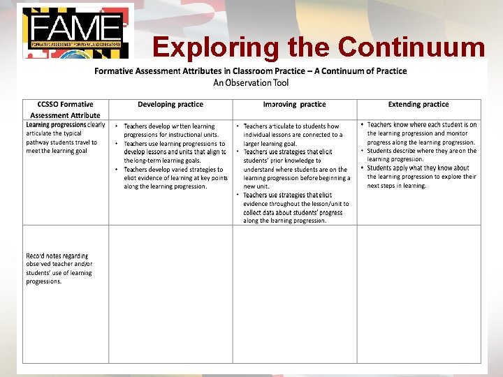 Exploring the Continuum 51 