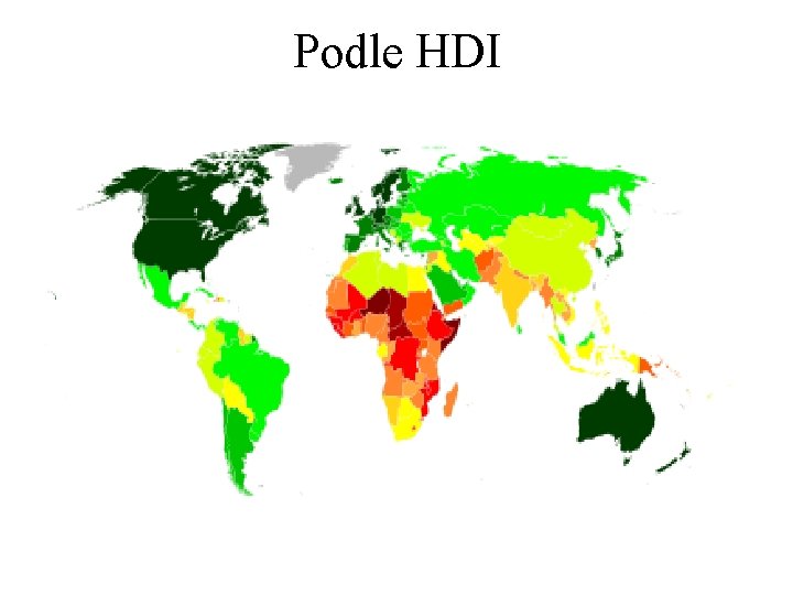 Podle HDI 