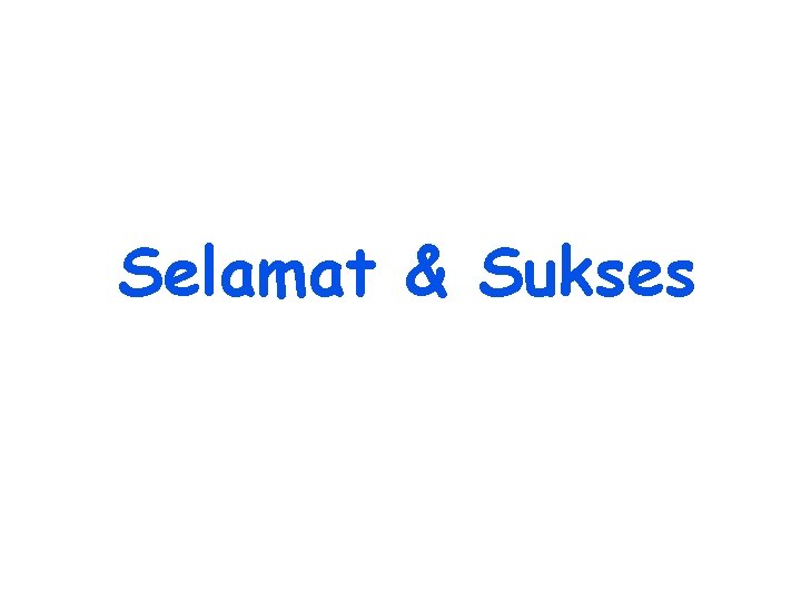 Selamat & Sukses LDKJFAK 