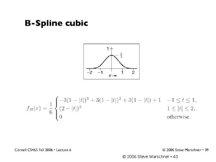 © 2006 Steve Marschner • 43 
