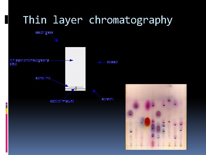 Thin layer chromatography 