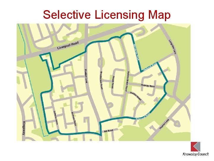 Selective Licensing Map 