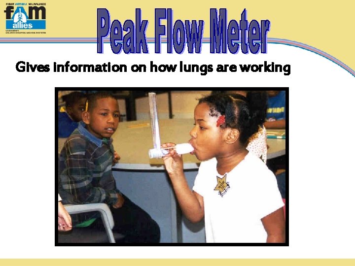 Gives information on how lungs are working 