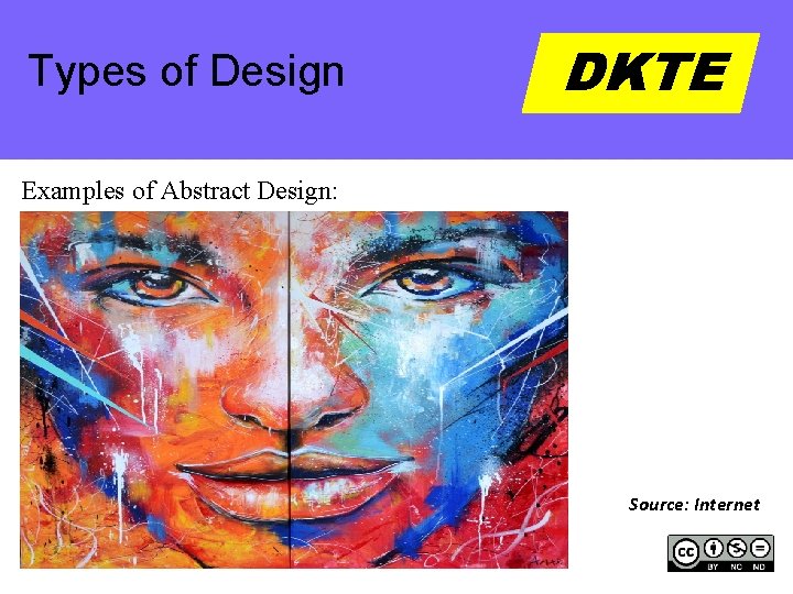 Types of Design DKTE Examples of Abstract Design: Source: Internet 