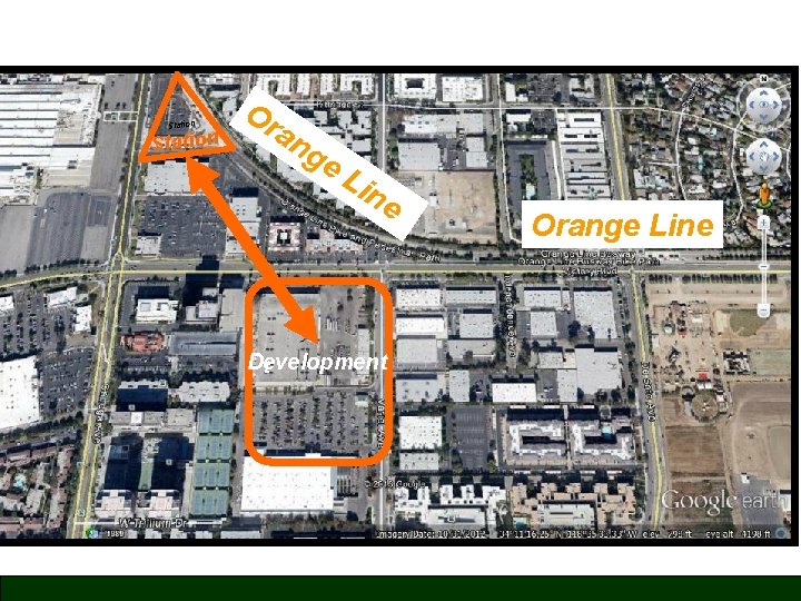 Station Or an ge Lin e Development t Orange Line 