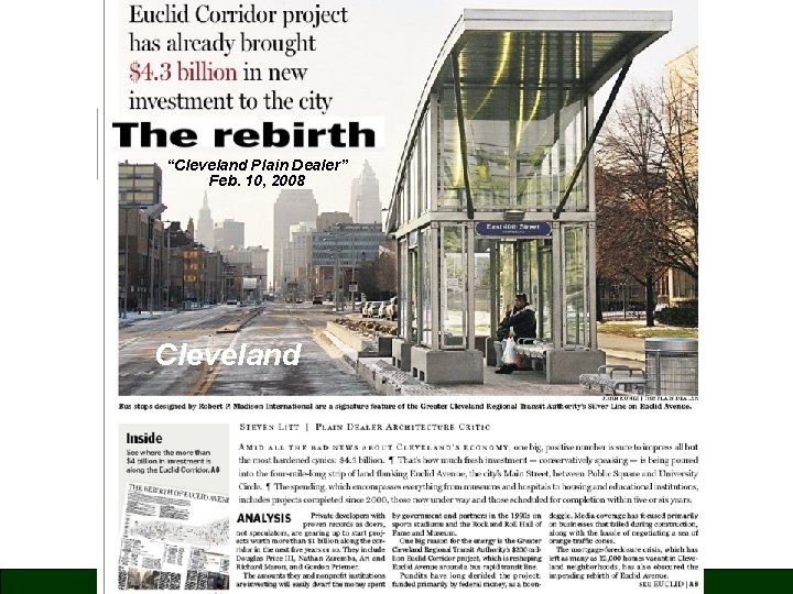 “Cleveland Plain Dealer” Feb. 10, 2008 Cleveland 18 