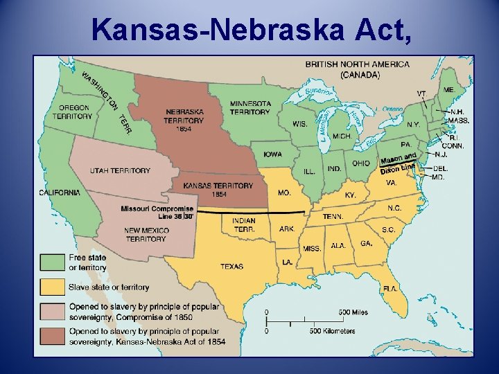 Kansas-Nebraska Act, 1854 