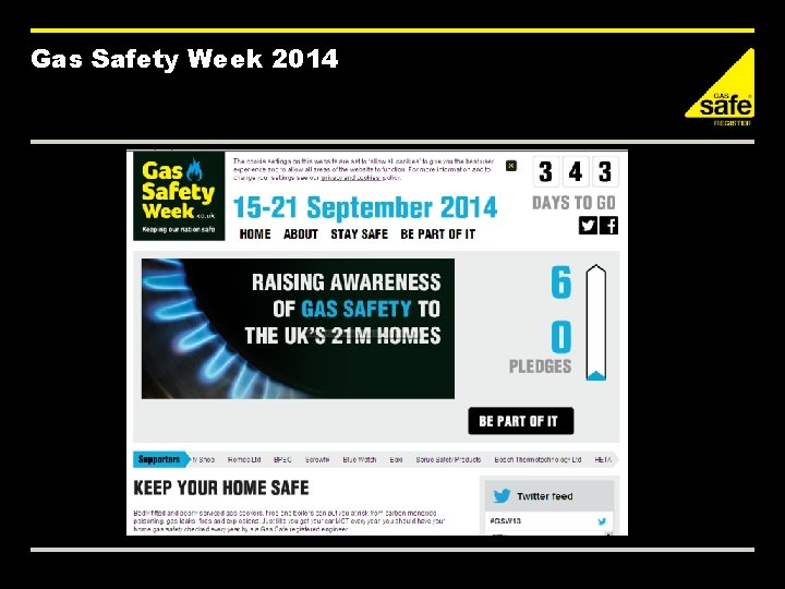 Gas Safety Week 2014 