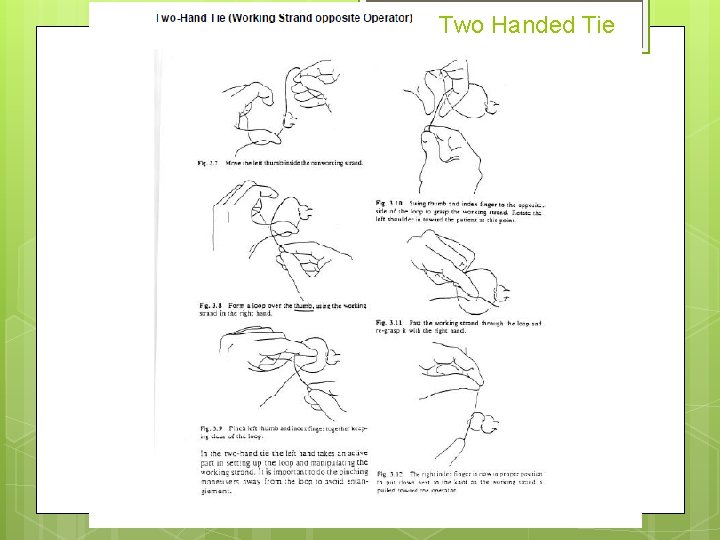Two Handed Tie 
