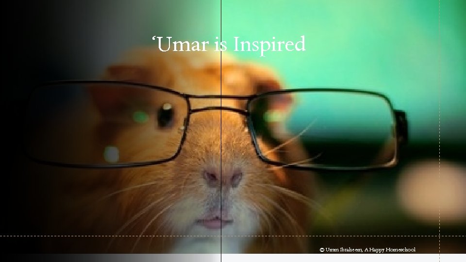 ‘Umar is Inspired © Umm Ibraheem, A Happy Homeschool 