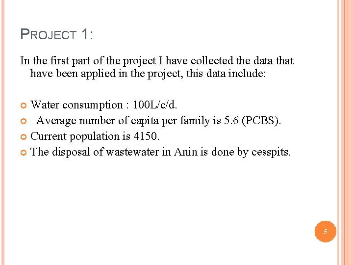 PROJECT 1: In the first part of the project I have collected the data