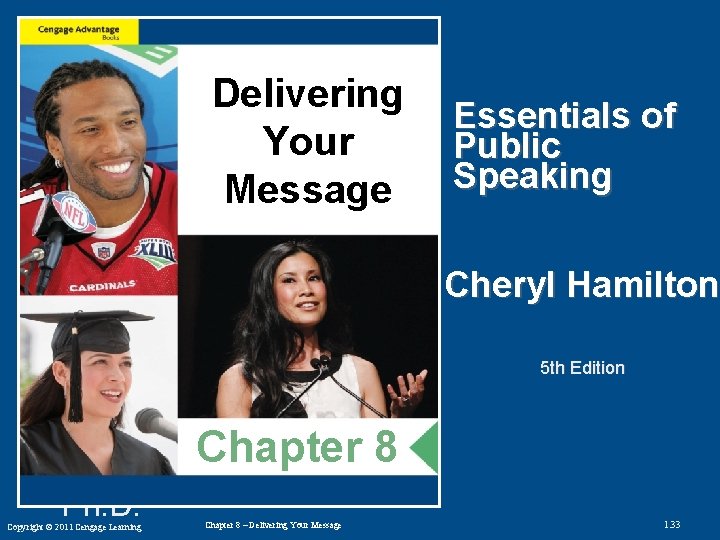 Delivering Your Message Essentials of Public Speaking Cheryl Hamilton 5 th Edition Chapter 8