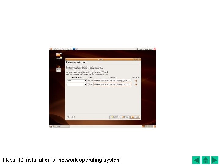 After klik forward, then the image will appear as follows : Dari gambar di
