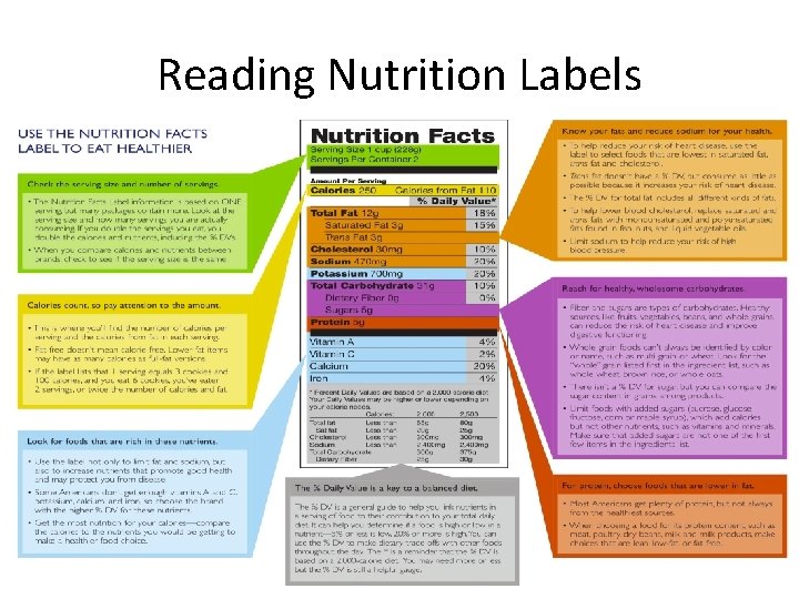Reading Nutrition Labels 