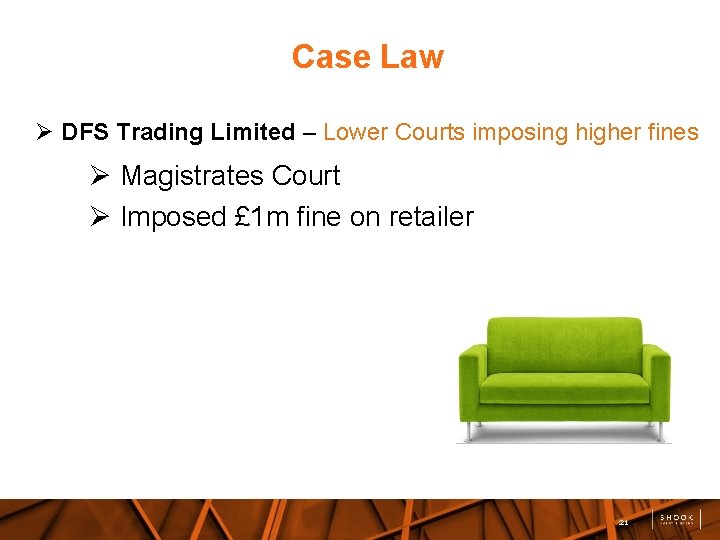 Case Law DFS Trading Limited – Lower Courts imposing higher fines Magistrates Court Imposed