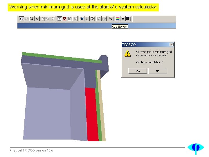 Physibel TRISCO version 13 w 