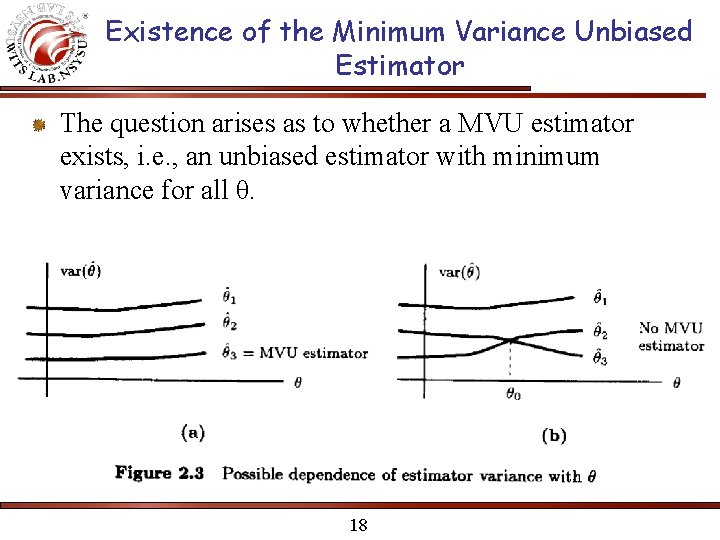 Existence of the Minimum Variance Unbiased Estimator The question arises as to whether a