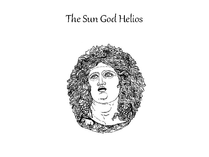 The Sun God Helios 