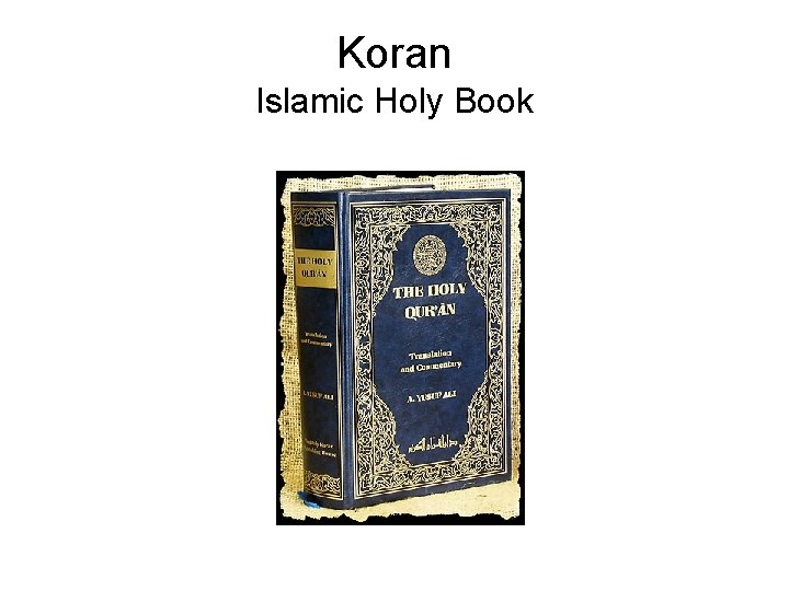 Koran Islamic Holy Book 