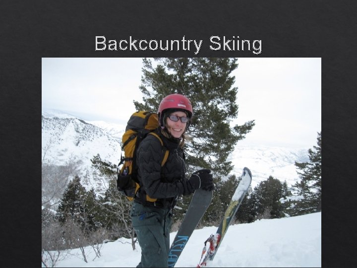 Backcountry Skiing 