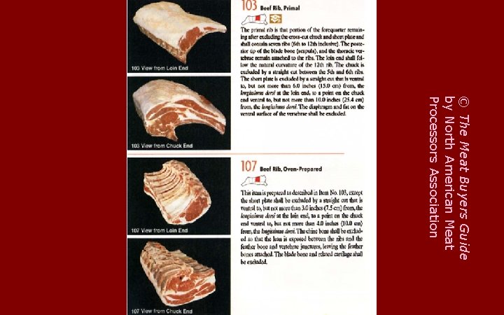 © The Meat Buyers Guide by North American Meat Processors Association 