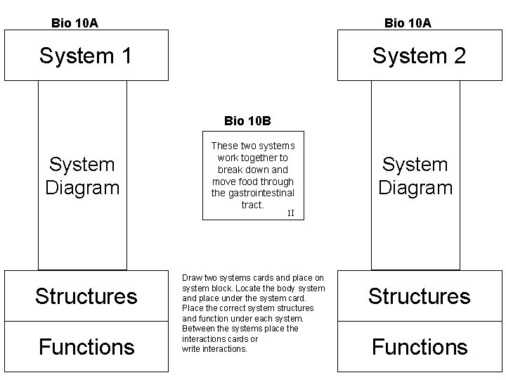 Bio 10 A System 1 System 2 Bio 10 B System Diagram These two Bio 10 A System 1 System 2 Bio 10 B System Diagram These two