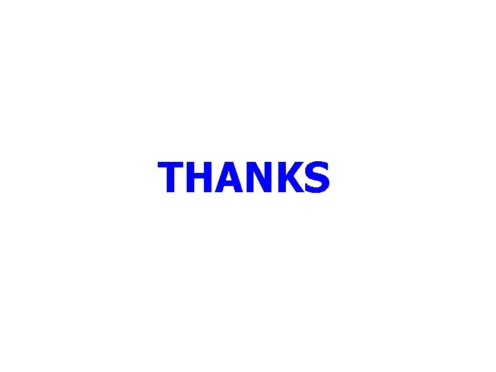 THANKS 