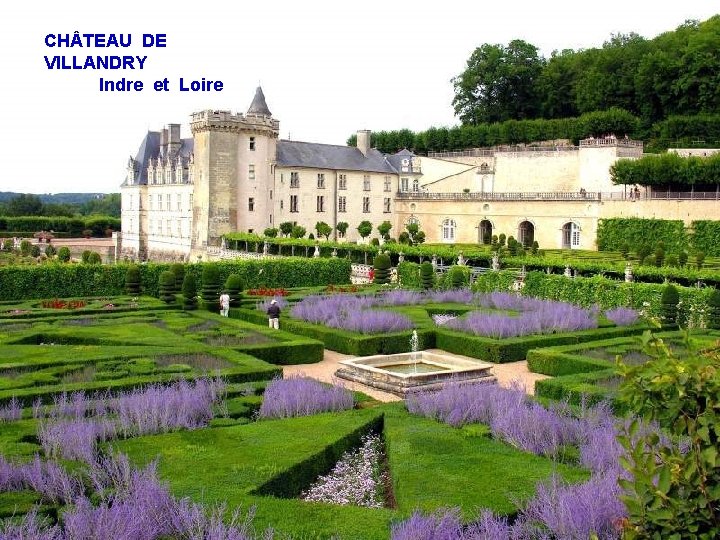 CH TEAU DE VILLANDRY Indre et Loire 