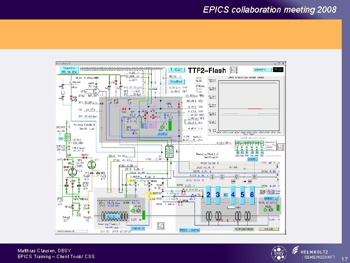 EPICS collaboration meeting 2008 Matthias Clausen, DESY EPICS Training – Client Tools/ CSS 17