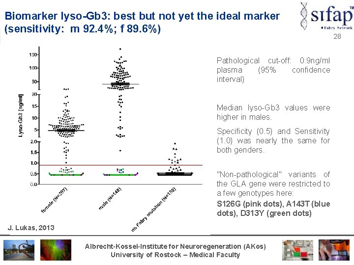 Biomarker lyso-Gb 3: best but not yet the ideal marker (sensitivity: m 92. 4%;