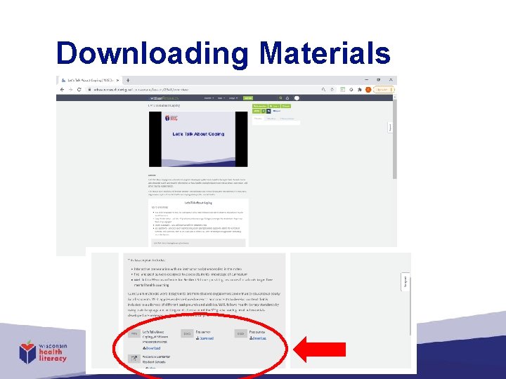 Downloading Materials 