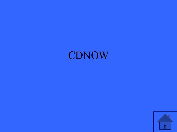 CDNOW 