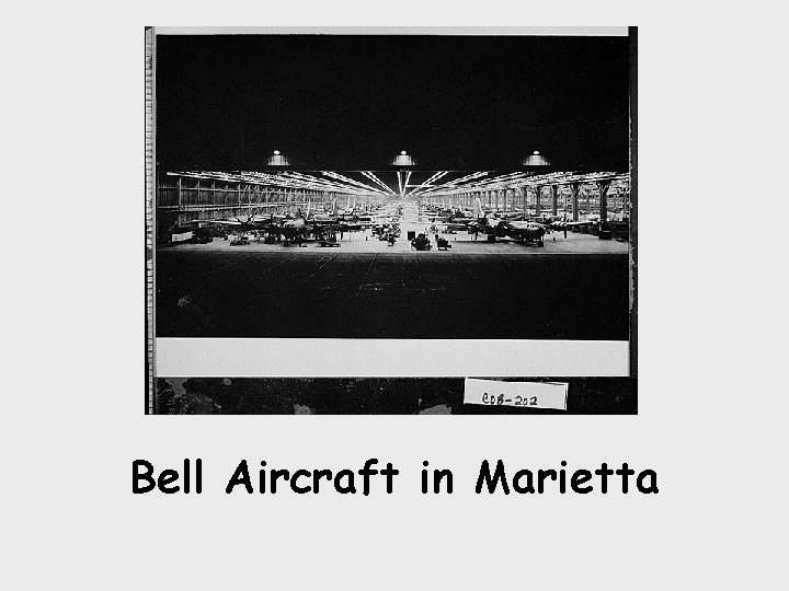 Bell Aircraft in Marietta 