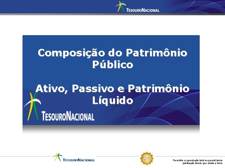 Composição do Patrimônio Público Ativo, Passivo e Patrimônio Líquido Permitida a reprodução total ou