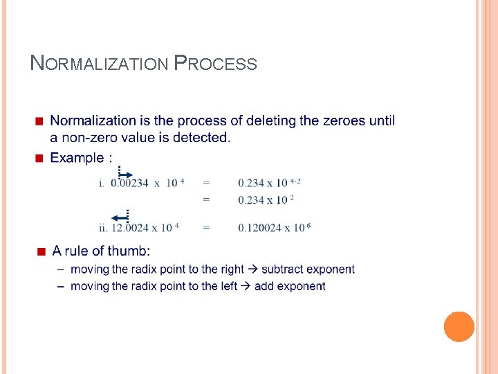 NORMALIZATION PROCESS 