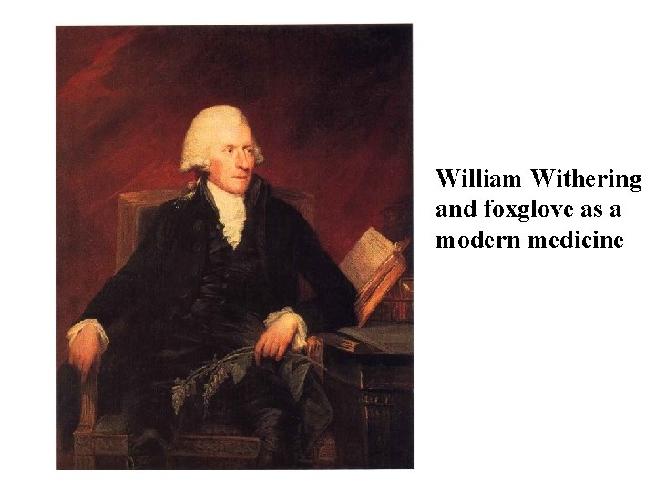 William Withering and foxglove as a modern medicine 