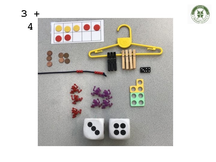 3 + 4 