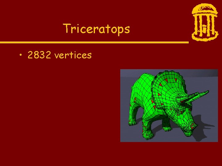 Triceratops • 2832 vertices 
