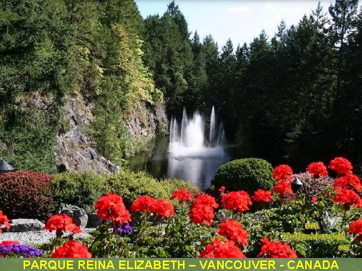 PARQUE REINA ELIZABETH – VANCOUVER - CANADA 