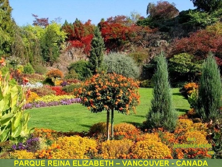 PARQUE REINA ELIZABETH – VANCOUVER - CANADA 