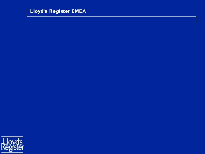 Lloyd’s Register EMEA 
