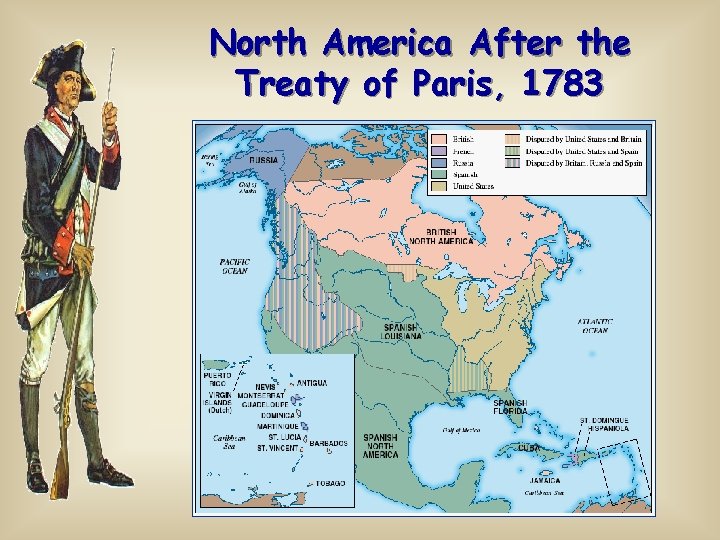 North America After the Treaty of Paris, 1783 