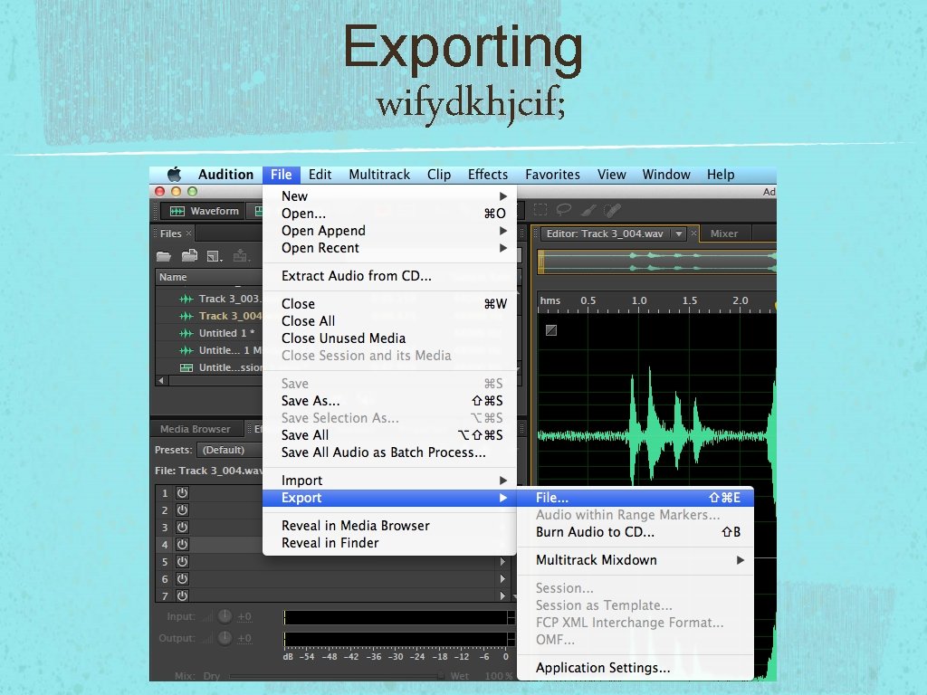 Exporting wifydkhjcif; 
