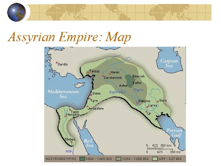 Assyrian Empire: Map 