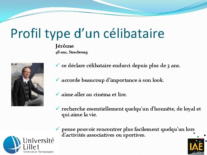 Profil type d’un célibataire Jérôme 48 ans, Strasbourg ü se déclare célibataire endurci depuis