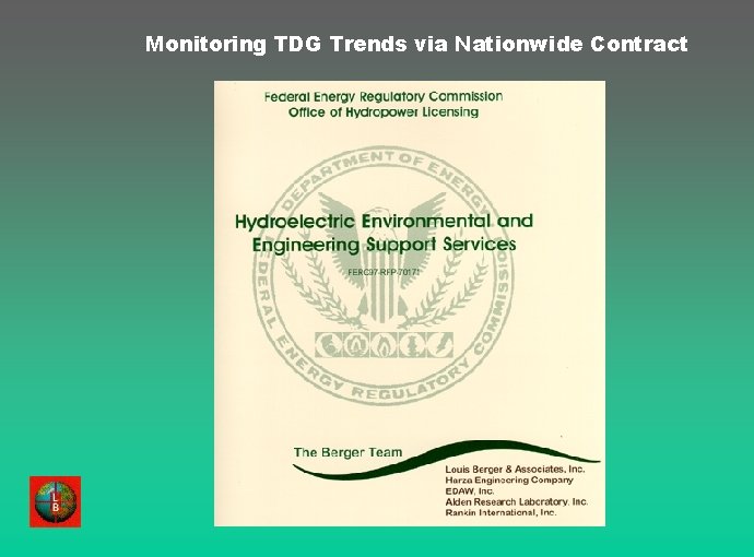 Monitoring TDG Trends via Nationwide Contract 