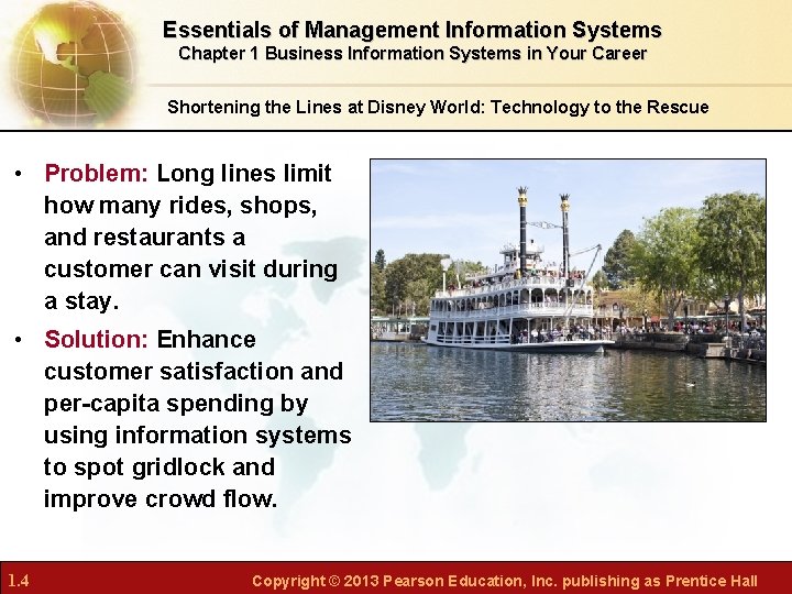 Essentials of Management Information Systems Chapter 1 Business Information Systems in Your Career Shortening