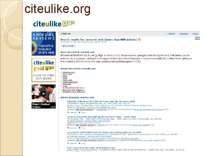 citeulike. org 