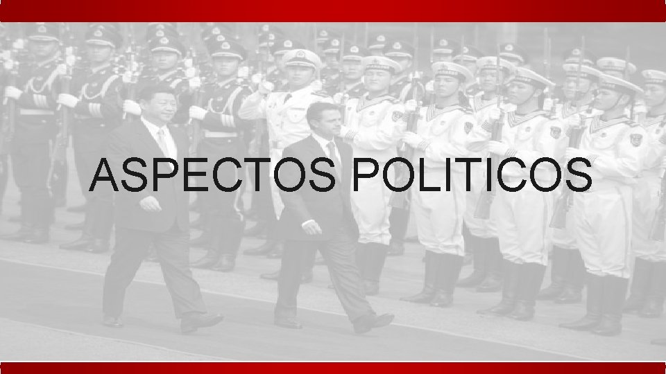 ASPECTOS POLITICOS 