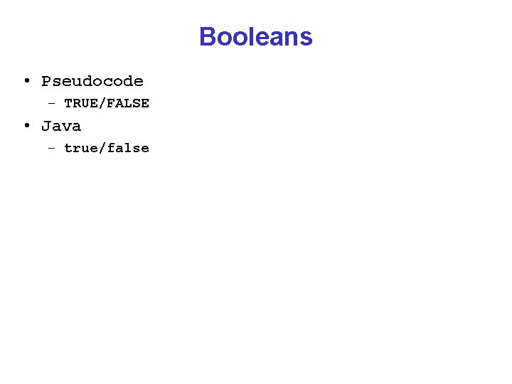 Basic Java Syntax Comments Basic data types Operators
